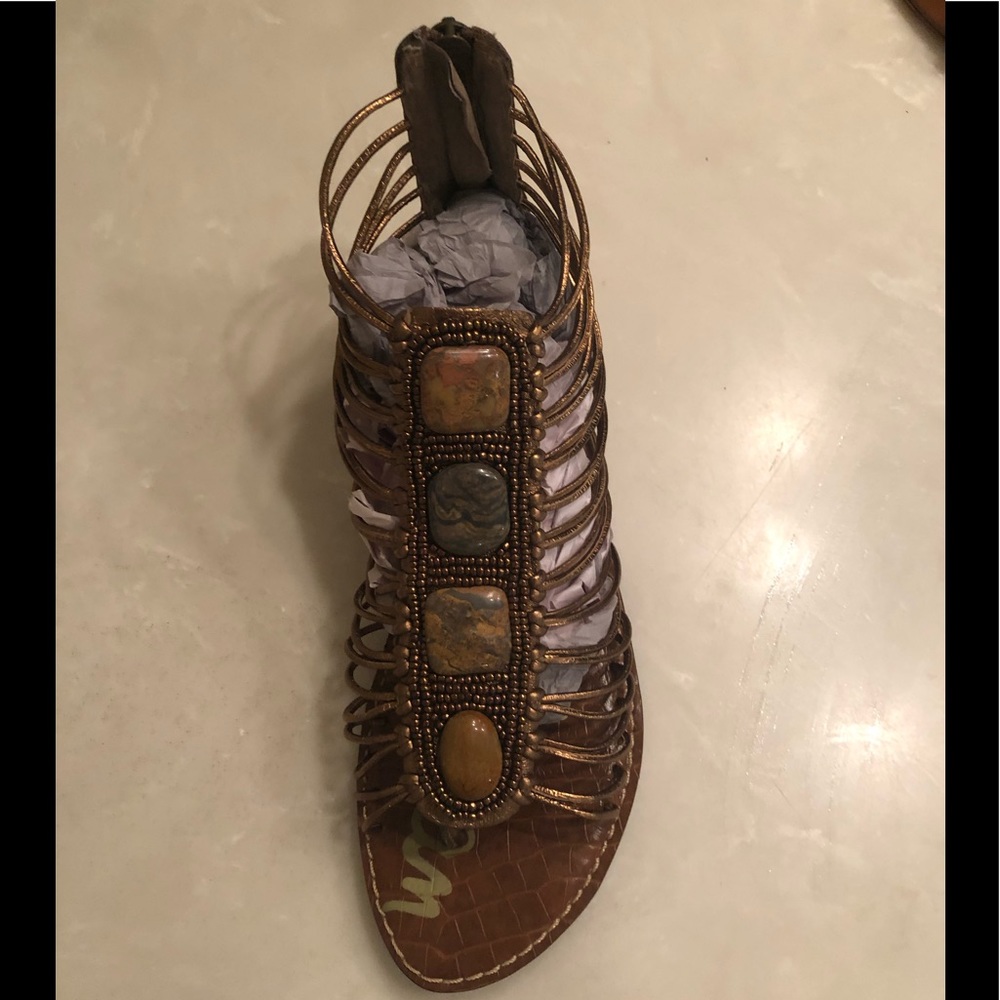 Sam Edelman Sandals with Stones and Beading - Picture 3 of 11